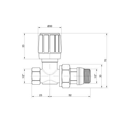 Будкрам купити Кран радіаторний Icma 1/2" з антипротечкою прямий №954 Кран радіаторний Icma 1/2" з антипротечкою прямий №954 3