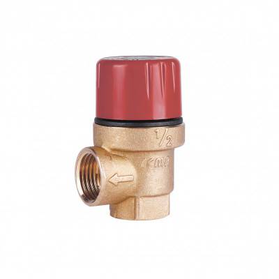 Будкрам купити Запобіжний клапан Icma 1/2" ВР 6 бар №241