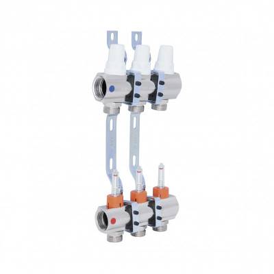 Будкрам купити Колектор Icma 1" 3 виходи, з витратомірами №K013