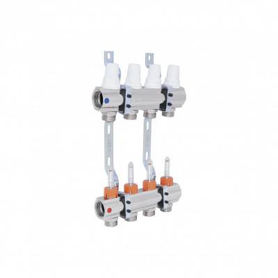 Будкрам купити Колектор Icma 1" 4 виходи, з витратомірами №K013