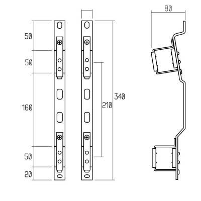 Будкрам купити Кронштейн Icma 3/4" з антивібраційними вставками (пара) №208 Кронштейн Icma 3/4" з антивібраційними вставками (пара) №208 4