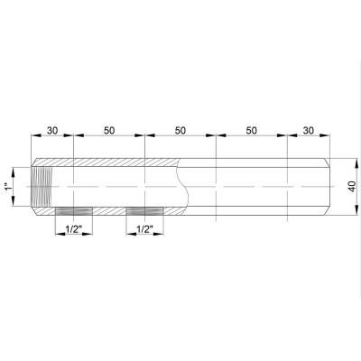 Будкрам купити Колектор Icma 1" 4 виходи №1102 Колектор Icma 1" 4 виходи №1102 3