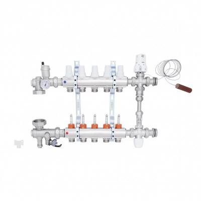 Будкрам купити Колекторна група Icma 1" 5 виходів, з витратоміром №K0111 Колекторна група Icma 1" 5 виходів, з витратоміром №K0111 5