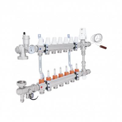 Будкрам купити Колекторна група Icma 1" 7 виходів, з витратоміром №K0111