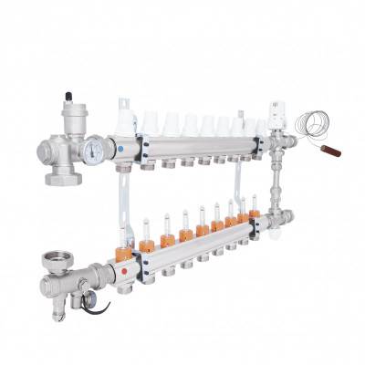 Будкрам купити Колекторна група Icma 1" 9 виходів, з витратоміром №K0111