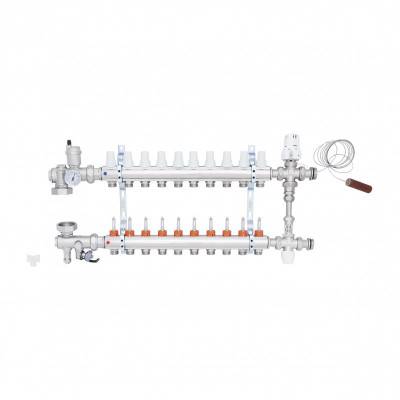 Будкрам купити Колекторна група Icma 1" 10 виходів, з витратоміром №K0111 Колекторна група Icma 1" 10 виходів, з витратоміром №K0111 5