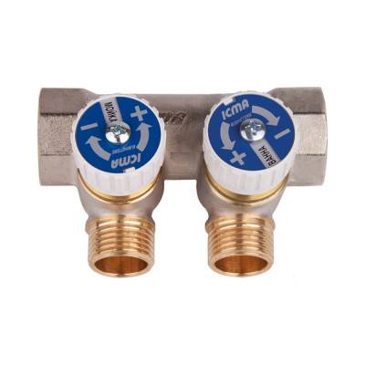 Будкрам купити Колектор Icma 1" 2 виходи №228