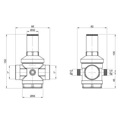 Будкрам купити Редуктор Icma 1" №246 Редуктор Icma 1" №246 4