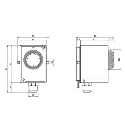 Будкрам купить Термостат Icma накладной регулируемый №610 Термостат Icma накладной регулируемый №610 3