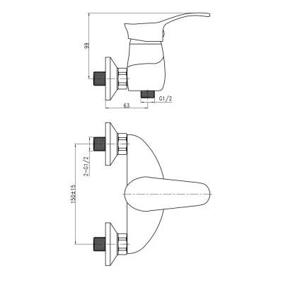 Будкрам купить Смеситель для душа Qtap Eris СRM 010 Смеситель для душа Qtap Eris СRM 010 4