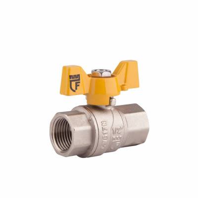 Будкрам купити Кран кульовий SD Forte 1" ВР для газу (метелика) SF602G25