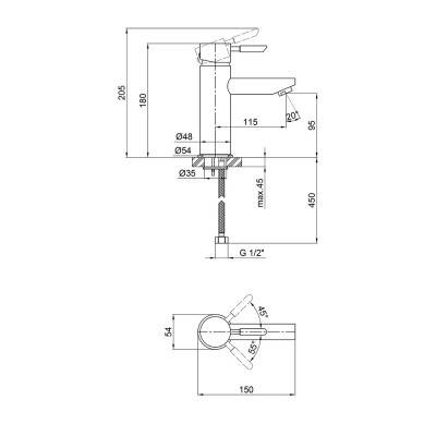 Будкрам купити Змішувач для раковини Qtap Elit СRM 001 Змішувач для раковини Qtap Elit СRM 001 4