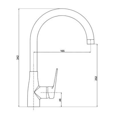 Будкрам купити Змішувач для кухні Qtap Integrа CRM 007 Змішувач для кухні Qtap Integrа CRM 007 4