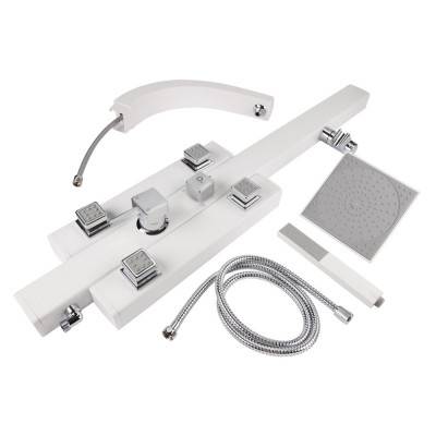 Будкрам купить Душевая панель Qtap WHI 1102 Душевая панель Qtap WHI 1102 12