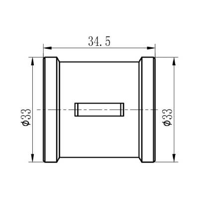 Будкрам купити Муфта SD Forte 3/4" ВВ хром SF356H20 Муфта SD Forte 3/4" ВВ хром SF356H20 4