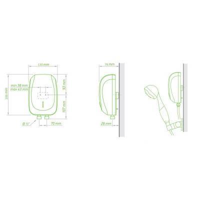 Будкрам купити Проточний водонагрівач Tesy з душовою лійкою 5,0 кВт (IWH50X02BAH) 301658 Проточний водонагрівач Tesy з душовою лійкою 5,0 кВт (IWH50X02BAH) 301658 4