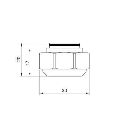 Будкрам купить Евроконус Icma 16х2 3/4" №119 Евроконус Icma 16х2 3/4" №119 4