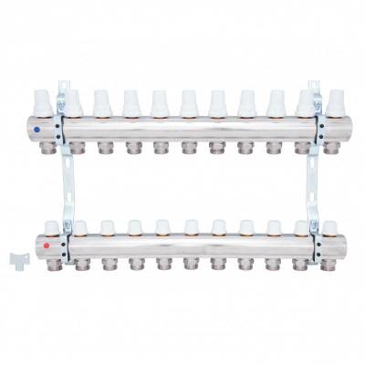 Будкрам купить Коллектор Icma 1" 11 выходов, без расходомера №K005 Коллектор Icma 1" 11 выходов, без расходомера №K005 5