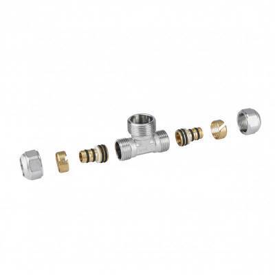 Будкрам купити Трійник обжимний Icma 16х3/4"х16 НР №537 Трійник обжимний Icma 16х3/4"х16 НР №537 4