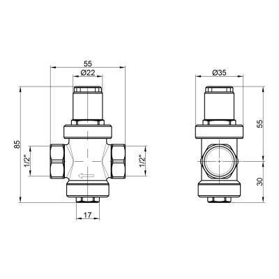 Будкрам купить Редуктор Icma 1/2" №248 Редуктор Icma 1/2" №248 4