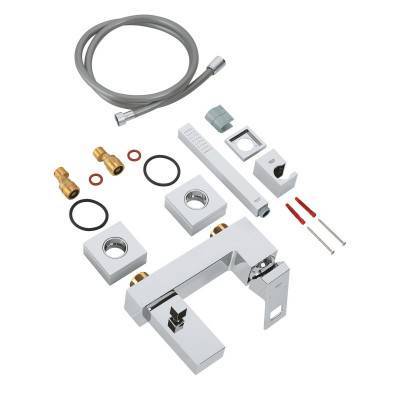Будкрам купить Смеситель для ванны Grohe Eurocube 23141000 Смеситель для ванны Grohe Eurocube 23141000 5