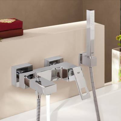 Будкрам купить Смеситель для ванны Grohe Eurocube 23141000 Смеситель для ванны Grohe Eurocube 23141000 7