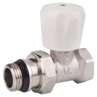 Будкрам купить Кран радиаторный прямой SD Forte Classiс с антипротечкой 1/2" SF226W15