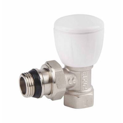 Будкрам купить Кран радиаторный SD Forte Powerful 1/2" с антипротечкой угловой SF232W15