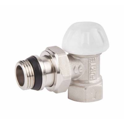 Будкрам купить Кран радиаторный SD Forte Powerful 1/2" с антипротечкой угловой SF233W15