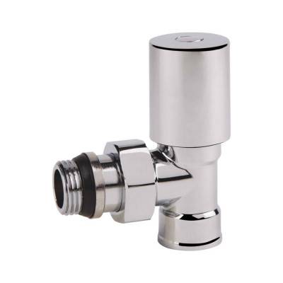 Будкрам купить Кран радиаторный с антипротечкой SD Forte 1/2" угловой хром SF236W15