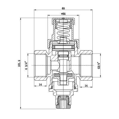 Будкрам купити Редуктор SD Forte 3/4" SF241W20 Редуктор SD Forte 3/4" SF241W20 4