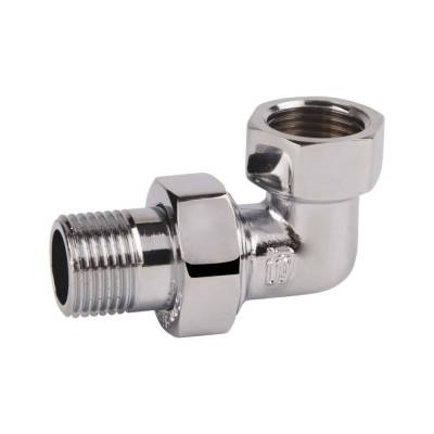 Будкрам купить Сгон "Американка" SD Forte 3/4" угловой хром SF193W20