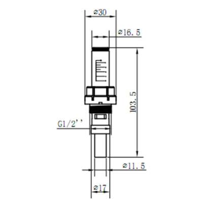 Будкрам купить Расходомер SD Forte 1/2"х3/4" для коллектора SFE008 Расходомер SD Forte 1/2"х3/4" для коллектора SFE008 4