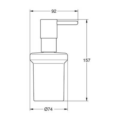 Будкрам купить Дозатор для жидкого мыла Grohe Essentials 40394001 Дозатор для жидкого мыла Grohe Essentials 40394001 4