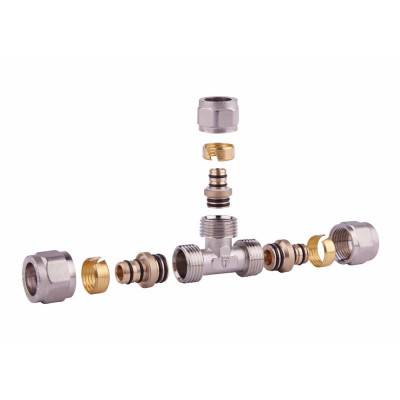 Будкрам купить Тройник обжимной SD Forte 16 SF176W161616