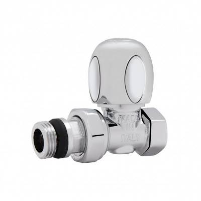 Будкрам купить Кран радиаторный Icma 1/2" с антипротечкой прямой №1113