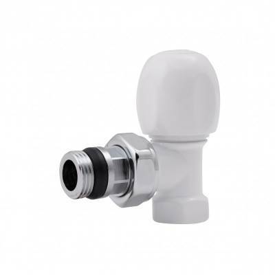 Будкрам купить Кран радиаторный Icma 1/2" с антипротечкой угловой №1124