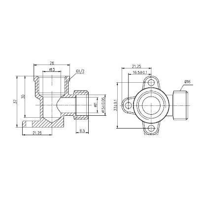 Будкрам купить Уголок обжимной настенный SD Forte 16х1/2" ВР SF179W1615 Уголок обжимной настенный SD Forte 16х1/2" ВР SF179W1615 4