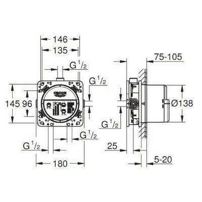 Будкрам купить Душевая система Grohe Grohtherm SmartControl 34614SC0 Душевая система Grohe Grohtherm SmartControl 34614SC0 4