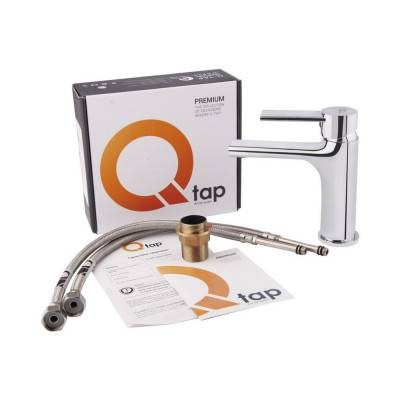 Будкрам купити Змішувач для раковини Qtap Form CRM 001F Змішувач для раковини Qtap Form CRM 001F 8