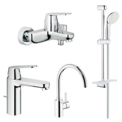 Будкрам купити Набір змішувачів Grohe Eurosmart M-Size 126115MK