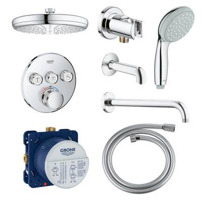 Будкрам купити Душова система Grohe Grohtherm SmartControl 34614SC2