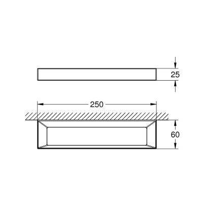 Будкрам купить Полотенцедержатель Grohe Selection Cube 40766000 Полотенцедержатель Grohe Selection Cube 40766000 4