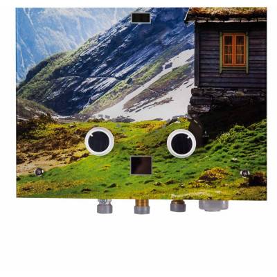 Будкрам купить Колонка газовая дымоходная Thermo Alliance JSD20-10GC 10 л панель из стекла с рисунком горы Колонка газовая дымоходная Thermo Alliance JSD20-10GC 10 л панель из стекла с рисунком горы 7