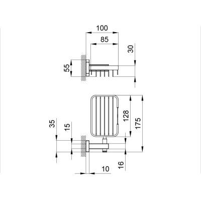 Будкрам купить Мыльница Qtap Liberty ORO 1156 Мыльница Qtap Liberty ORO 1156 4