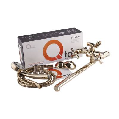 Будкрам купить Смеситель для ванны Qtap Liberty ORO 140 Смеситель для ванны Qtap Liberty ORO 140 6