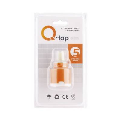 Будкрам купить Картридж Qtap 35 ECO с пластиковым штоком Картридж Qtap 35 ECO с пластиковым штоком 6