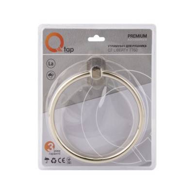 Будкрам купити Рушникотримувач Qtap Liberty ORO 1160 Рушникотримувач Qtap Liberty ORO 1160 6
