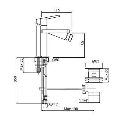 Будкрам купить Смеситель для биде Bianchi City BIDCTY2003IMCRM Смеситель для биде Bianchi City BIDCTY2003IMCRM 4