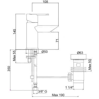 Будкрам купить Смеситель для биде Bianchi Dream BIDDRM2003IMCRM Смеситель для биде Bianchi Dream BIDDRM2003IMCRM 4